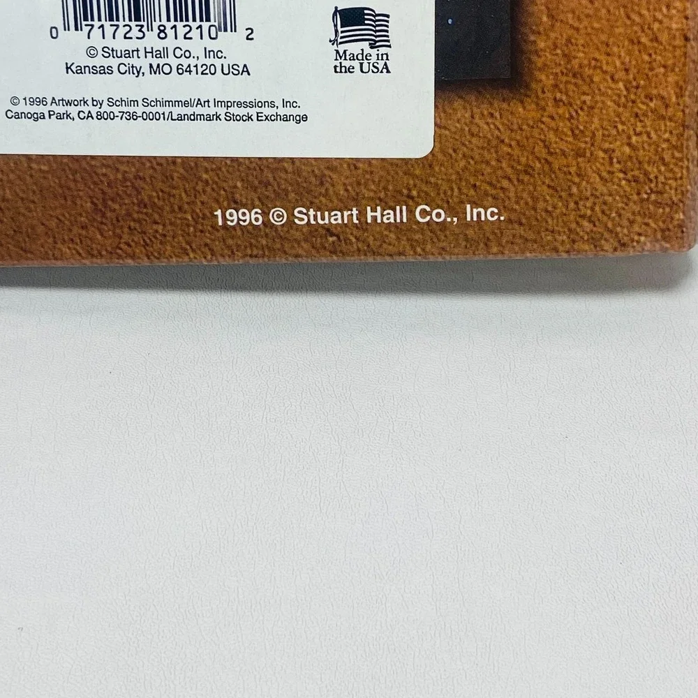 2 VTG 1990s Stuart Hall Schimmel 3 Ring Binder‎ Organizer White Tiger NOS Retro